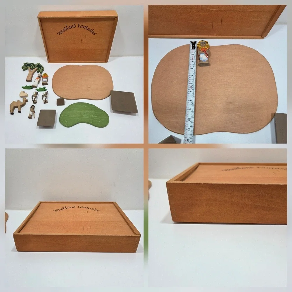 Vintage Woodland Fantasies Ancient‎ Egypt set Egyptian Pyramid (Incomplete)